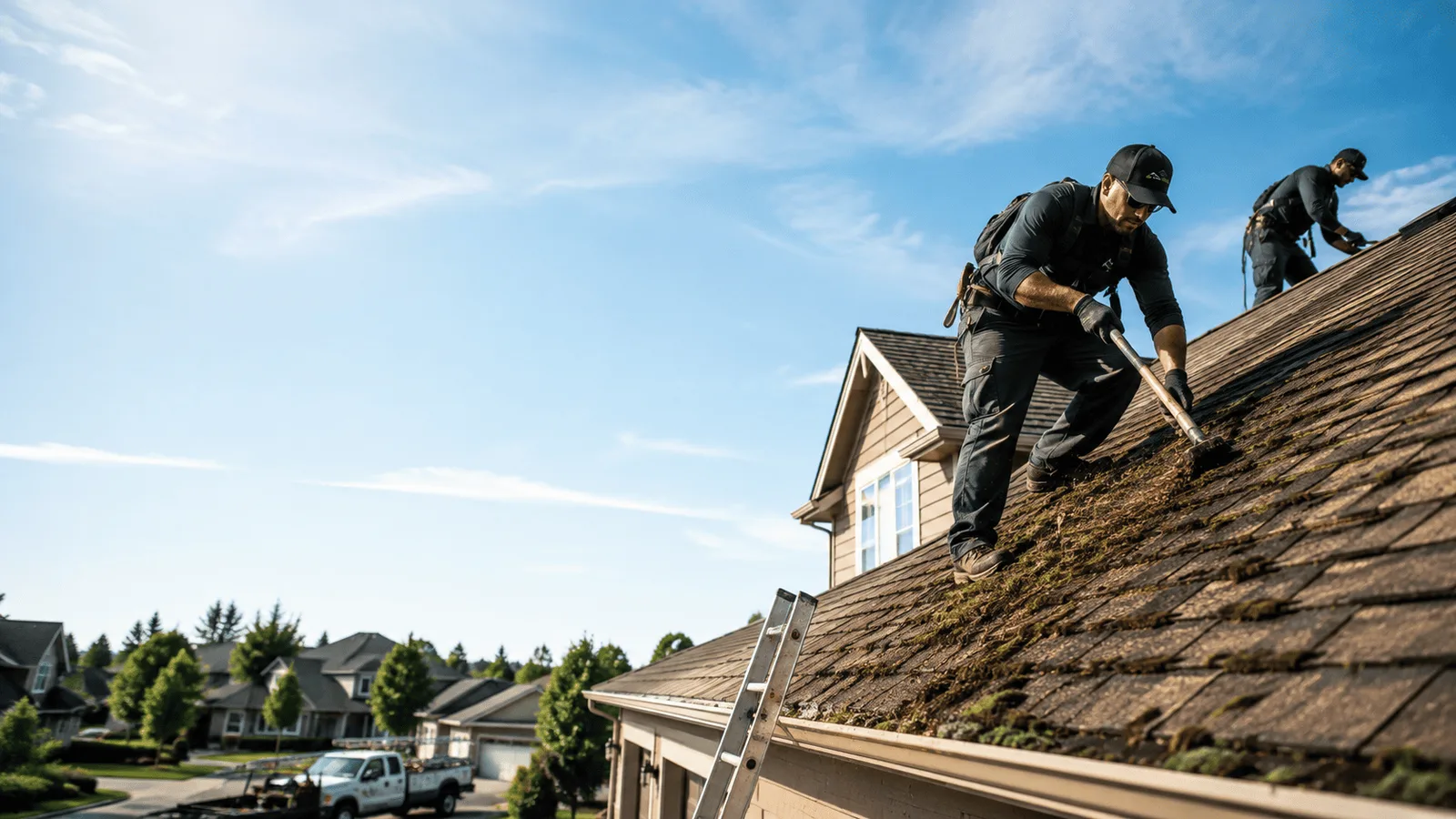 Roof Moss Removal in Collins, WI near me